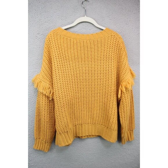 Flying Tomato Anthropologie Chunky Knit Sweater-Size Small-BOHO - Picture 10 of 11